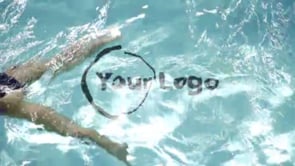 Pool Logo Girl Swimming