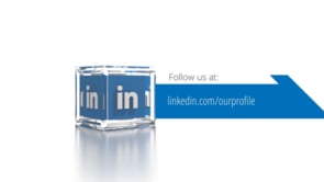 Social Icons Cube Linkedin